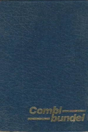 Beste Prijs Combi-bundel : Glorieklokken M.A. Alt (1965) met Zangbundel Joh. de Heer (1974/1990 1.025.000)Blauw linnenleer