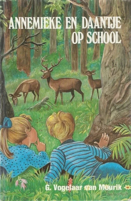 Annemieke en Daantje op school – Geesje Vogelaar-van Mourik Tijdelijk Beschikbaar