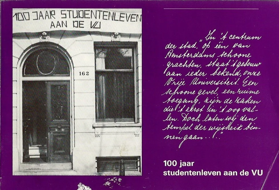 100 Jaar studentenleven aan de VU – Liesbeth Lenderink e.a. Aanbieding