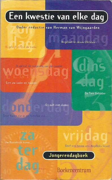Nu Kopen Een kwestie van elke dag : Jongerendagboek – Herman van Wijngaarden (3e druk)