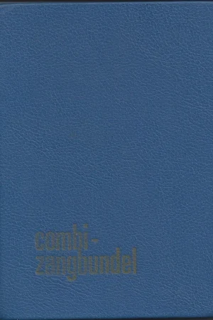Aanbieding Combi-Zangbundel – Liederen voor solo- en samenzang – M.A. Alt(1965 Blauw)