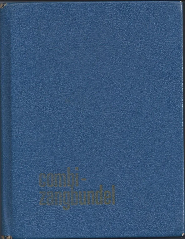 Aanbieding Combi-Zangbundel – Liederen voor solo- en samenzang – M.A. Alt(1965 Blauw)