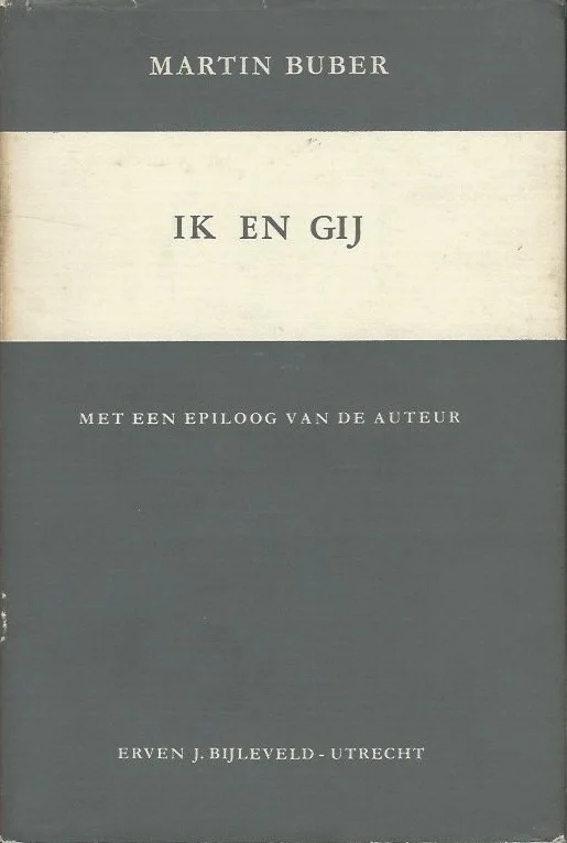 Fabrieksprijs Ik en gij : met een epiloog– Martin Buber (1e druk)
