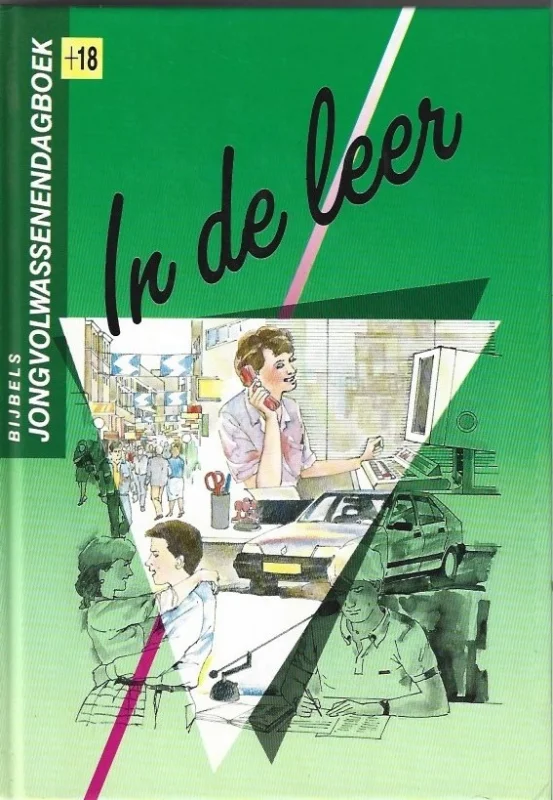 Gereduceerde Prijs In de leer : jongvolwassenendagboek +18 – J. van der Graaf, red. (Hardcover)