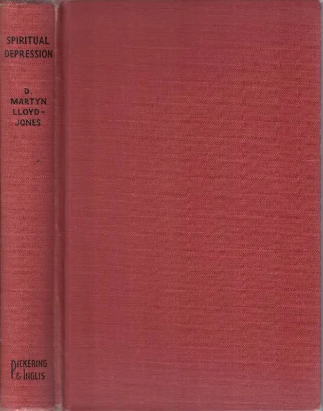 Spiritual Depression : Its Causes and Cure – D. Martyn Lloyd-Jones (Hardcover) Nieuw