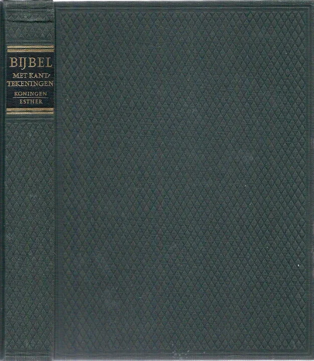 BIJBEL met kanttekeningen – luxe – deel 3 – Koningen-Esther : Bijbel in de nieuwe vertaling van het Nederlands Bijbelgenootschap met verklarende kanttekeningen – deel 3 – De boeken der Koningen, der Kronieken, Het boek Ezra, Nehemia, Esther (rugtekst sleets) Rechtstreeks Van De Fabrikant