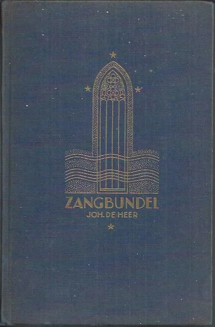 Zangbundel Joh. De Heer : Zangbundel ten dienste van huisgezin en samenkomsten. No. 1, 853 liederen en koren geschikt voor orgel, piano of gemengd koor – 22e uitgave (226 – 235 duizend) (goed) Bestel Nu