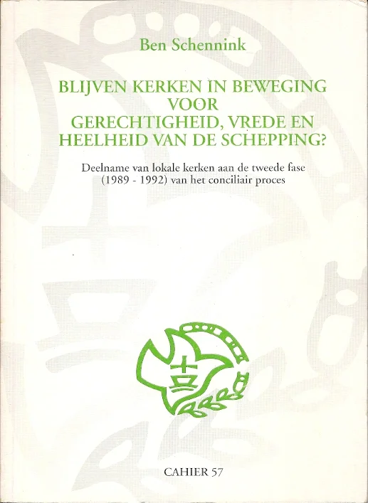 Betaalbaar Blijven kerken in beweging voor gerechtigheid, vrede en heelheid van de schepping? – Ben Schennink