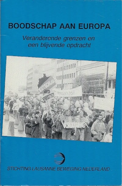 Boodschap aan Europa : veranderende grenzen en een blijvende opdracht – Annelies Barth Rechtstreeks Van De Fabrikant