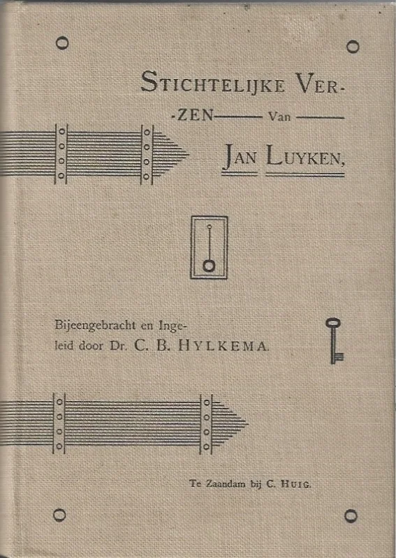Lage Prijs Stichtelijke Verzen van Jan Luyken : Bijeengebracht en Ingeleid door Dr. C.B. Hylkema
