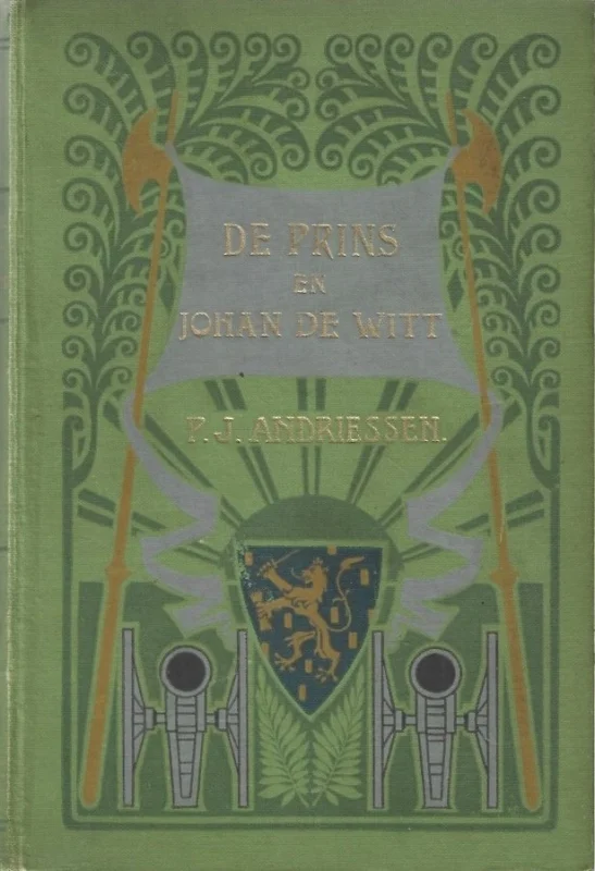 De Prins en Johan de Witt of Ons land in het tweede tijdperk der eerste stadhouderlooze regeering – P.J. Andriessen (5e druk) Voordeelprijs