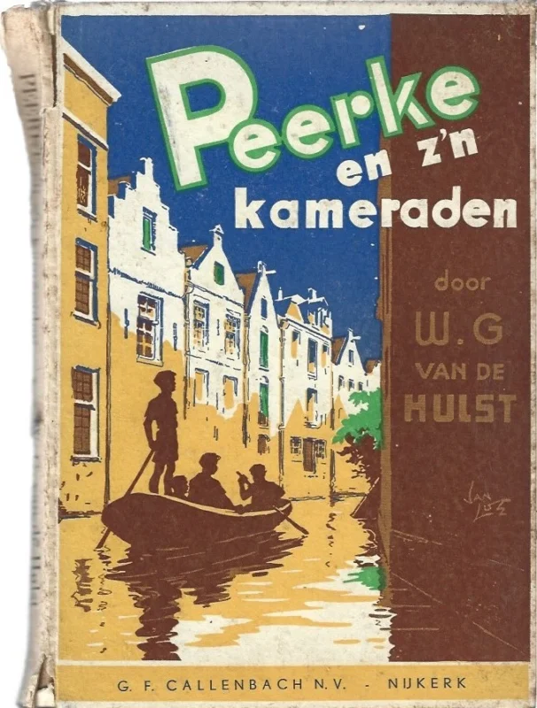 Weekendaanbieding Peerke en z’n kameraden – W.G. van der Hulst, tekeningen van J.H. Isings (10e druk, matig)