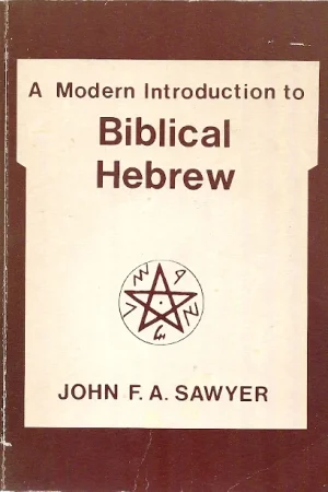 A Modern Introduction to Biblical Hebrew – John F.A. Sawyer Koop Vandaag