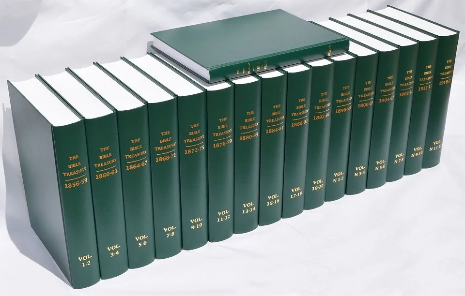 Finale Uitverkoop The Bible Treasury by W. Kelly (16 Vol Set + Index)