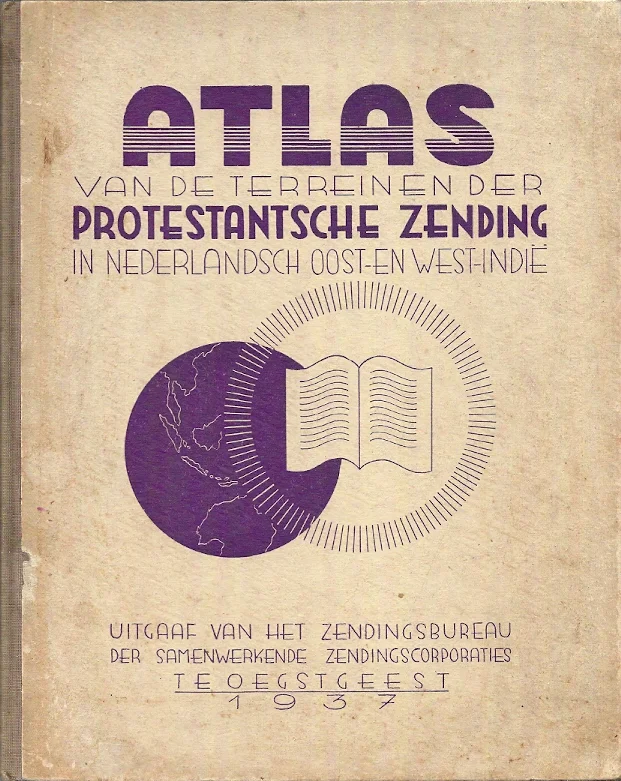 Uitverkoop Atlas van de terreinen der Protestantsche zending in Nederlandsch Oost- en West-Indië 1937