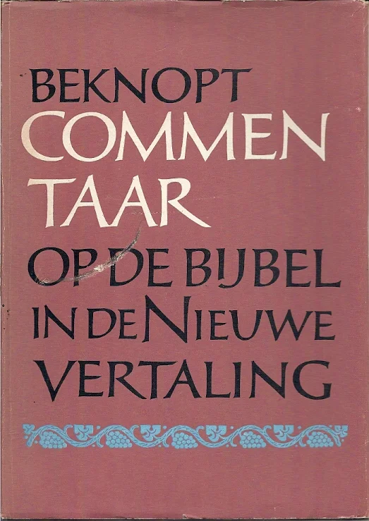 Op = Op Beknopt commentaar op de Bijbel in de nieuwe vertaling – 1e druk 1963 (met omslag)