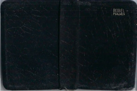 Flitsaanbieding Bijbel Psalmen – zwart fluweel zakboekje (12x8x2,5) in gebruik bij de Geref. Kerken = Bijbel : dat is de gansche Heilige Schrift, bevattende alle de canonieke boeken des Ouden en Nieuwen Testaments ; A. Jongbloed
