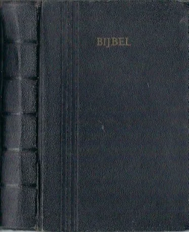 Bestseller Bijbel zwart ca. 19?? – Bijbel, dat is de gansche Heilige Schrift bevattende al de kanonieke boeken van het Oude en Nieuwe Testament – De Nederlandsche Bijbel-Compagnie