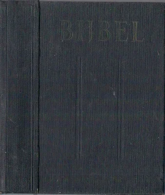 Superprijs Bijbel zwart zakformaat ca. 1930 – Bijbel, dat is de gansche Heilige Schrift bevattende al de kanonieke boeken van het Oude en Nieuwe Testament