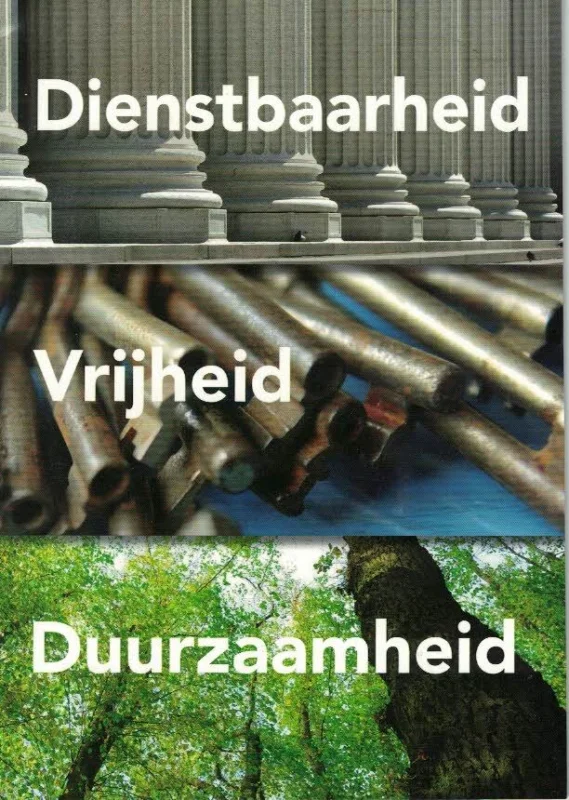 Favoriet Dienstbaarheid, vrijheid, duurzaamheid : kernwaarden van de ChristenUnie