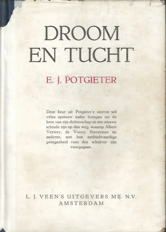 Droom en tucht : proza en poezie – E.J. Potgieter Flitsaanbieding
