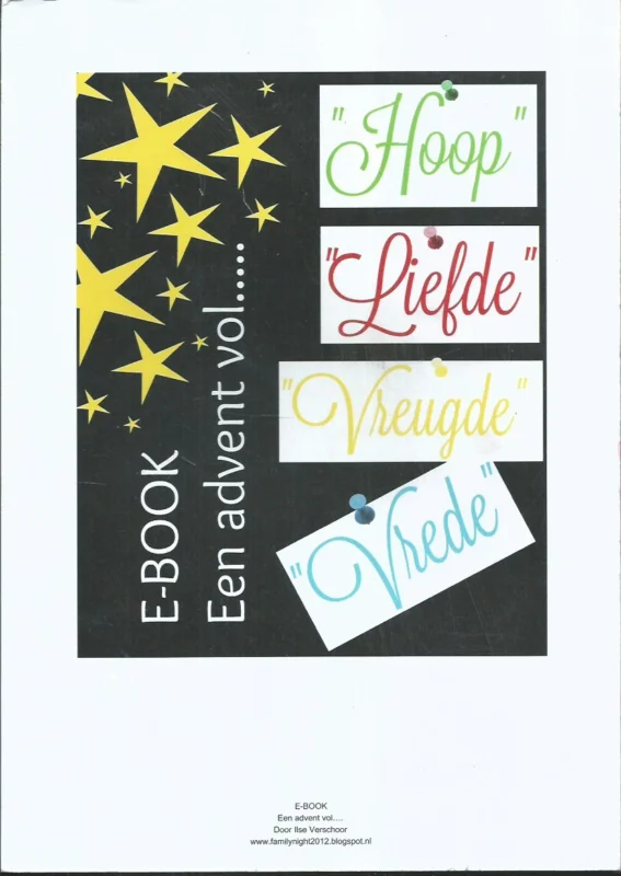 E-BOOK :Een advent vol…. – Ilse Verschoor Alleen Vandaag