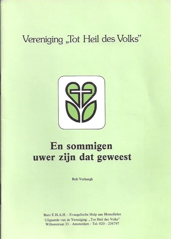 En sommigen uwer zijn dat geweest : wat zegt de Bijbel over homoseksualiteit? – Rob Verhaegh Superprijs