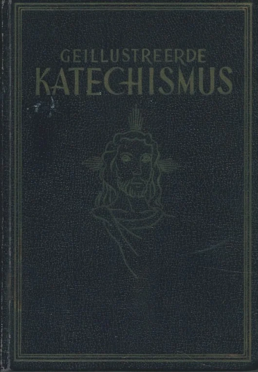 Exclusieve Aanbieding Geïllustreerde Katechismus – met korte verklaringen en toepassingen door W. Bless ; ill. naar gegevens van W. Bless door Fr. Randag en J. van Offeren.