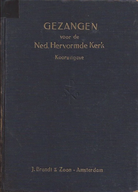 Exclusieve Aanbieding Gezangen voor de Ned. Hervormde Kerk : Kooruitgave Deel II: Gezangen -Algemene Synode H.K. (1938)