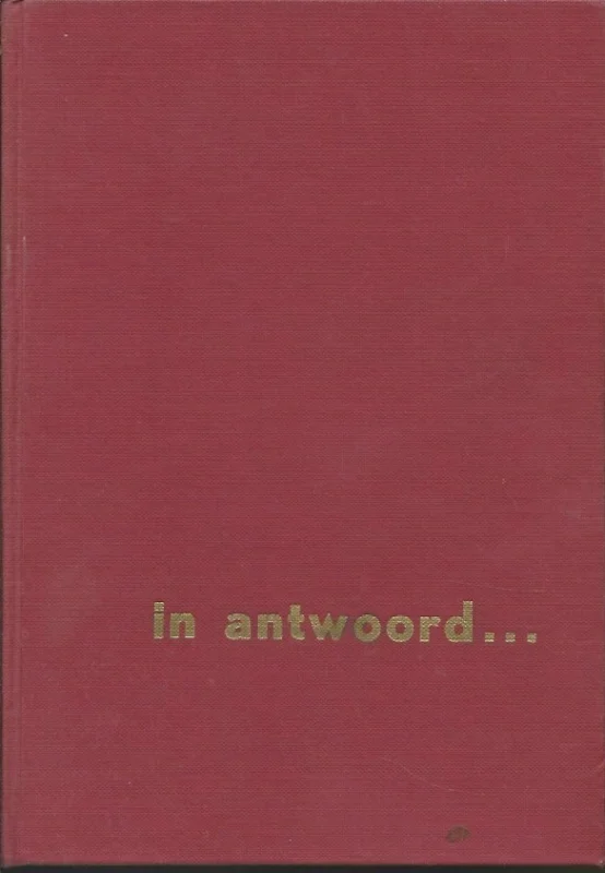 Shop Nu In antwoord…. : Beantwoording van vragen, gesteld naar aanleiding van een landelijke rondvraag – Samengesteld door: F. Troost (1e druk 1967)