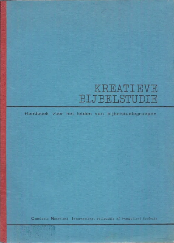 Kreatieve Bijbelstudie : Handboek voor het leiden van bijbelstudiegroepen – CNI-IFES Voordeelprijs