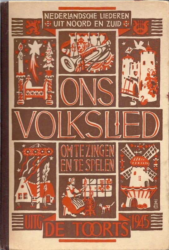 Rechtstreeks Van De Fabrikant Ons volkslied : Nederlandsche liederen uit noord en zuid, om te zingen en te spelen – deel II –Albert de Klerk
