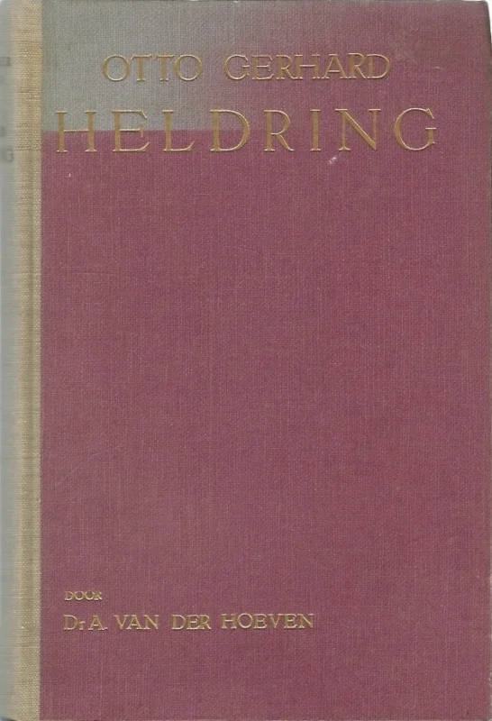 Beperkt Aanbod Otto Gerhard Heldring – Dr. A. van der Hoeven
