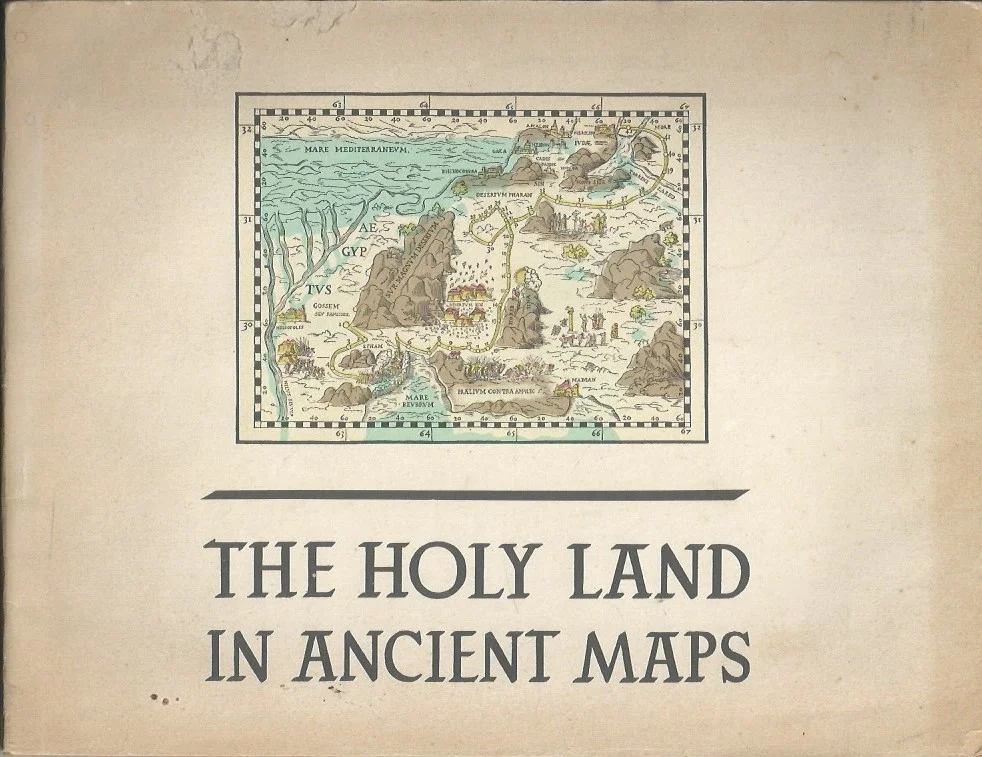 The Holy Land in ancient maps : with reproductions of ten maps and eight views of the country – Universitas Booksellers, 1958 Finale Uitverkoop