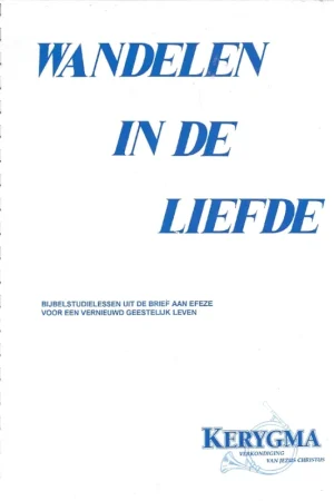 Wandelen in de liefde : Bijbelstudielessen uit de brief aan Efeze voor een vernieuwd geestelijk leven – Kees de Vlieger Alleen Vandaag