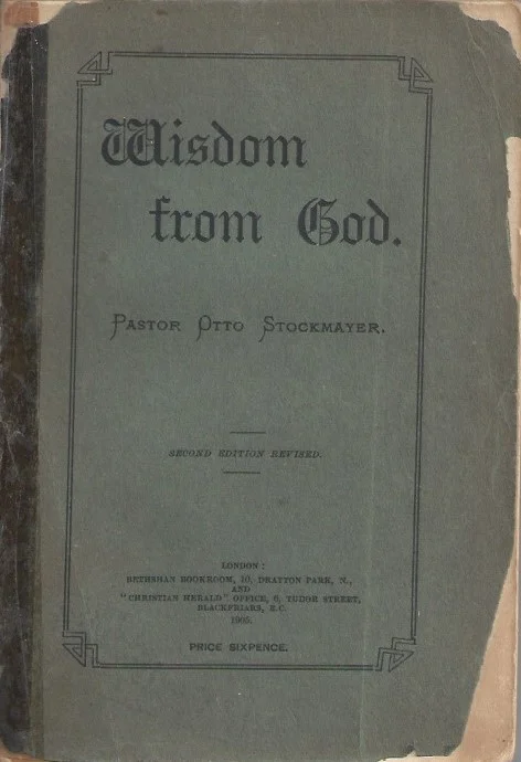 Actieprijs Wisdom from God – Pastor Otto Stockmayer (1905)