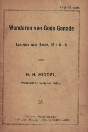 Wonderen van Gods genade : leerrede over Ezech. 16:6-8 – H.H. Middel Bestel Nu