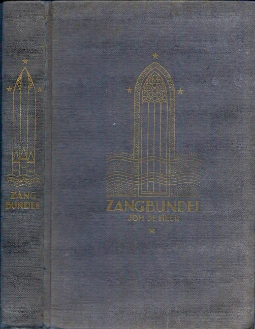 Flitsaanbieding Zangbundel Joh. de Heer geschikt voor orgel, piano of gemengd koor – 853 liederen 22e druk