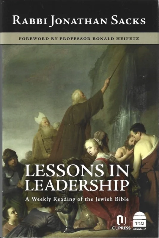 Lessons in Leadership : A weekly reading of the Jewish Bible – Rabbi Jonathan Sacks Voordeelprijs