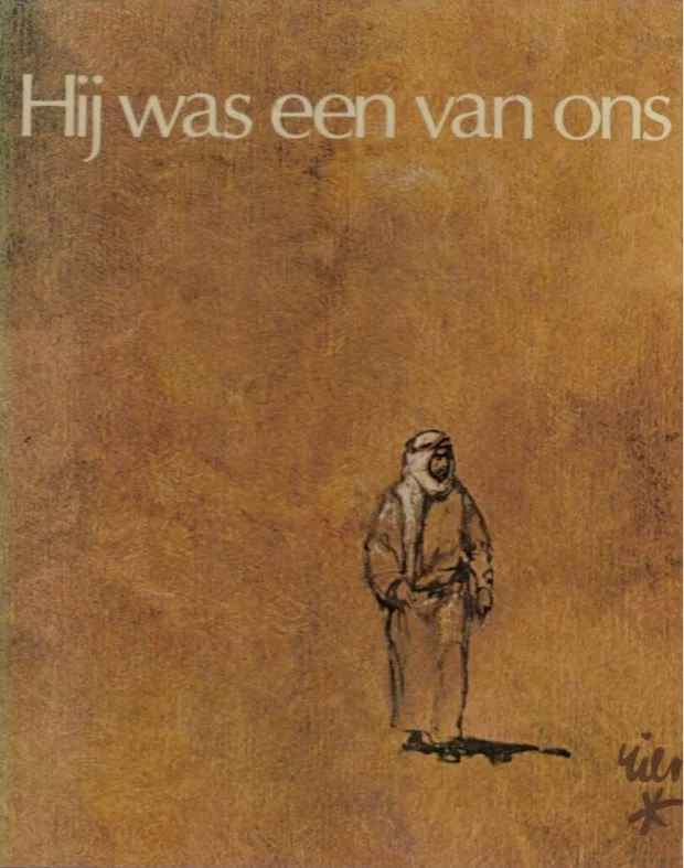 Direct Verzonden Hij was een van ons – Rien Poortvliet ; met teksten van Hans Bouma (1e druk, linnen met stofomslag)