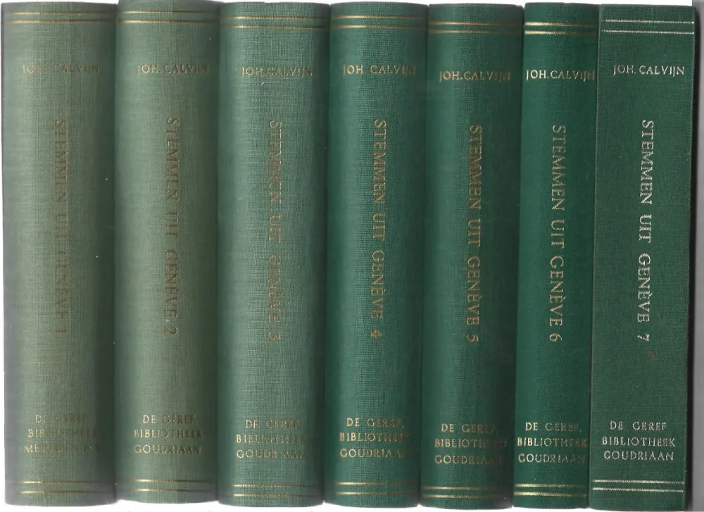 Stemmen uit Geneve : preken, artikelen, brieven, enz. van Dr. Maarten Luther en zijn tijdgenoten – De Gereformeerde Bibliotheek (Set van 7 delen compleet) Hete Deal