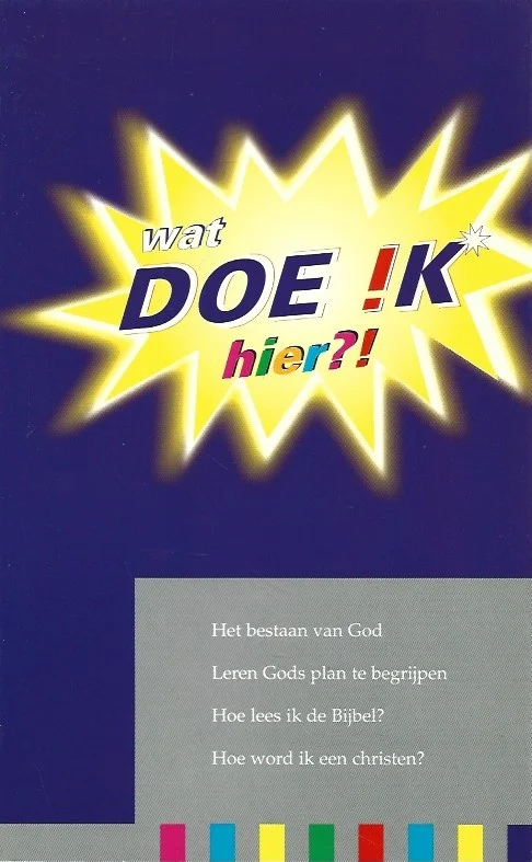 Wat doe ik hier? : Leren Gods plan te begrijpen – C. van Loopik Gereduceerde Prijs