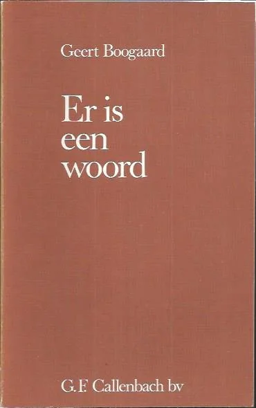Lage Prijs Er is een Woord – Geert Boogaard