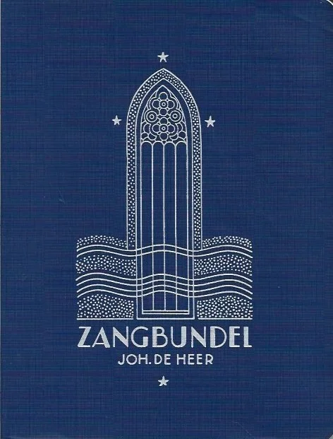 Superprijs Zangbundel Joh. de Heer : No. 2, 837 liederen en koren : Zangbundel ten dienste van huisgezin en samenkomsten (732e-781e duizend) tekstboekje – Joh. De Heer, Blauwe kaft 1964