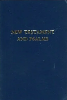 New Testament and Psalms – Blue Flexible Cover – Trinitarian Bible Society (Miniature Pocket book) Meest Verkocht