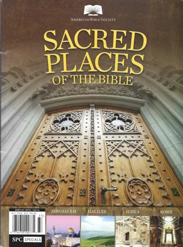 Bestseller Sacred Places of The Bible – American Bible Society