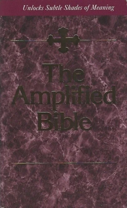 The Holy Bible : amplified version (The Amplified Bible) – Zondervan (Violet ©1995) Koop Online
