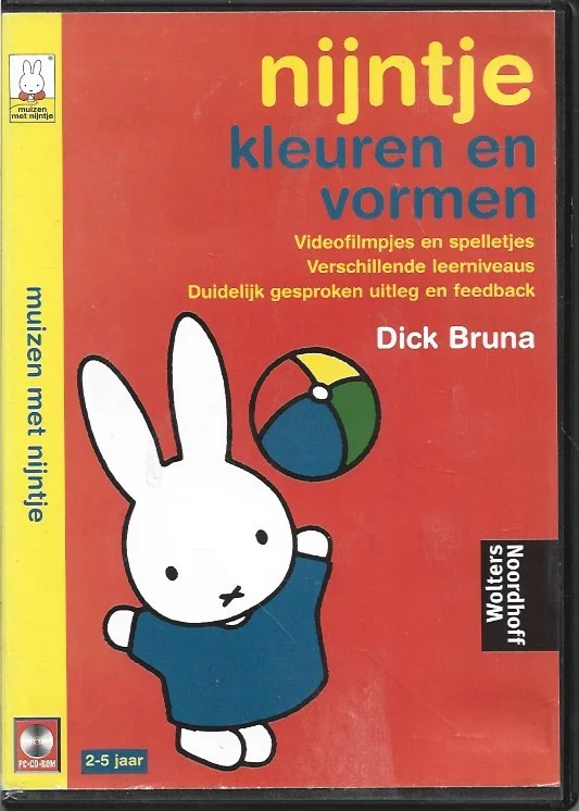 Must-Have Nijntje kleuren en vormen : Muizen met Nijntje – Dick Bruna (CD-ROM)