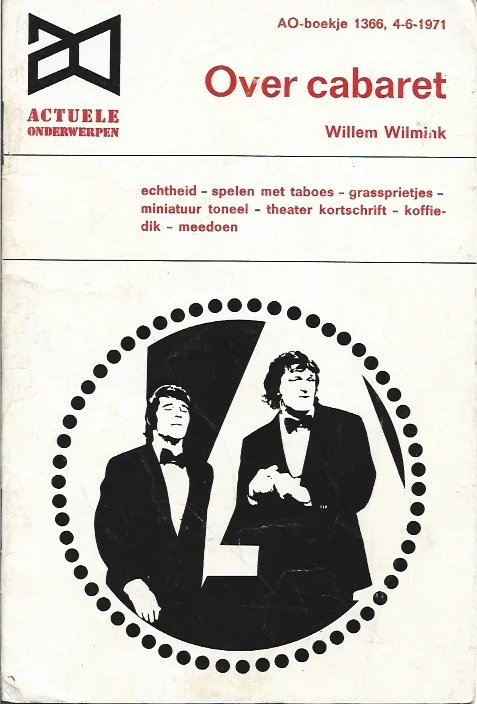 Over cabaret – Willem Wilmink (AO-boekje 1366, 4-6-1971) Gratis Verzending