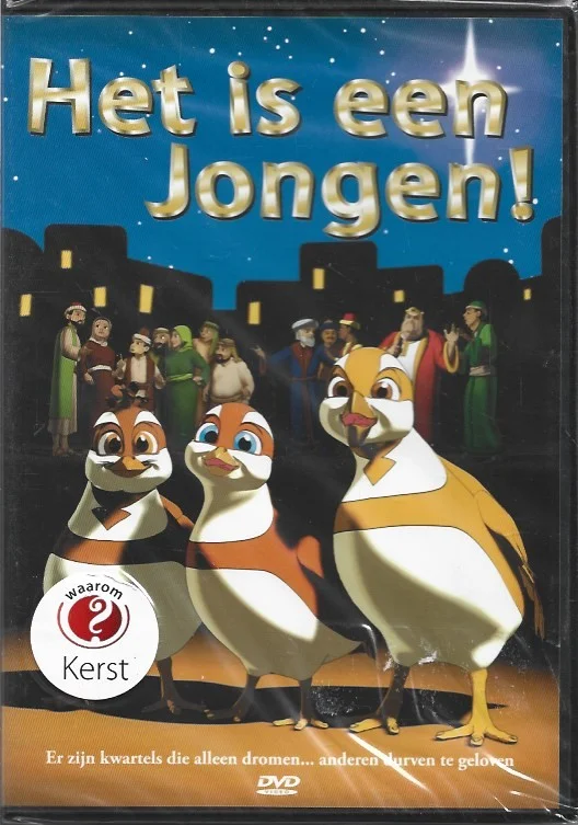 Het is een Jongen !– DVD (Nieuw in seal) Exclusieve Aanbieding